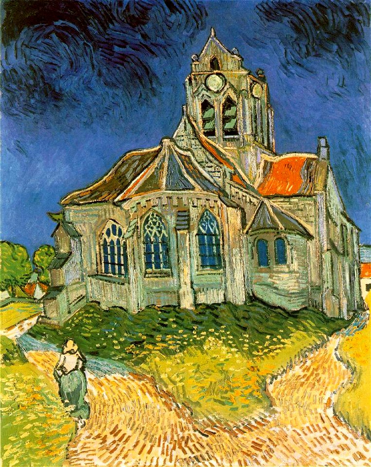 L'église d'Auvers-sur-Oise