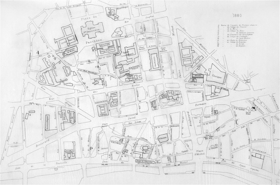 L'Université de Paris, 1880