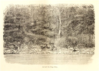 L.Girod-Dix Ans de Haut-Tonkin-1899-bord du Sông-Chây