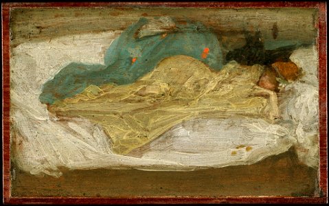 James Abbott McNeill Whistler - The Little White Sofa - 1943.169 - Fogg Museum