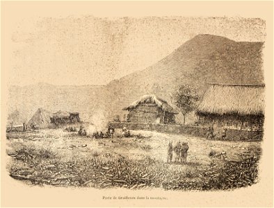 L.Girod-Dix Ans de Haut-Tonkin-1899-poste de tirailleurs