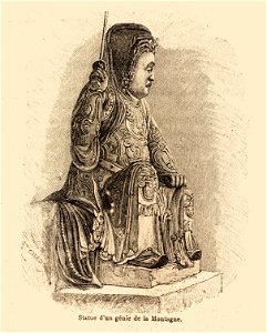L.Girod-Dix Ans de Haut-Tonkin-1899-statue génie de la Montagne