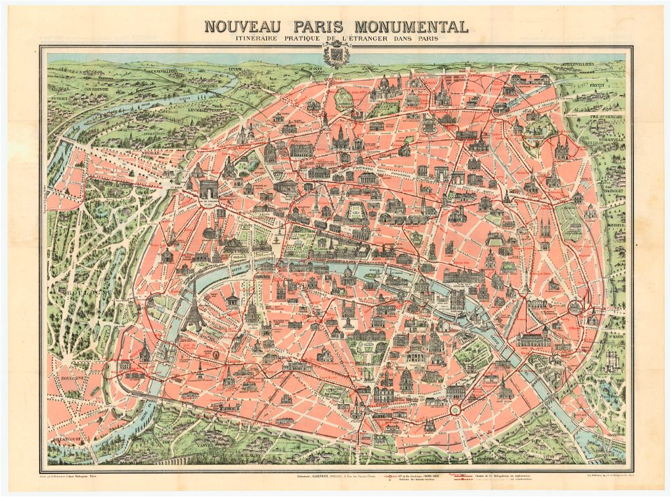 L. Poulmaire, Nouveau Paris monumental - National Library of Australia