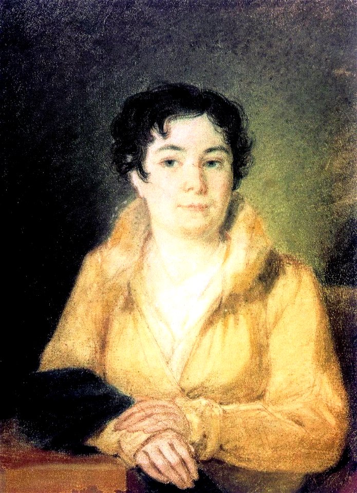 L.A. Stromilova by Venetsianov