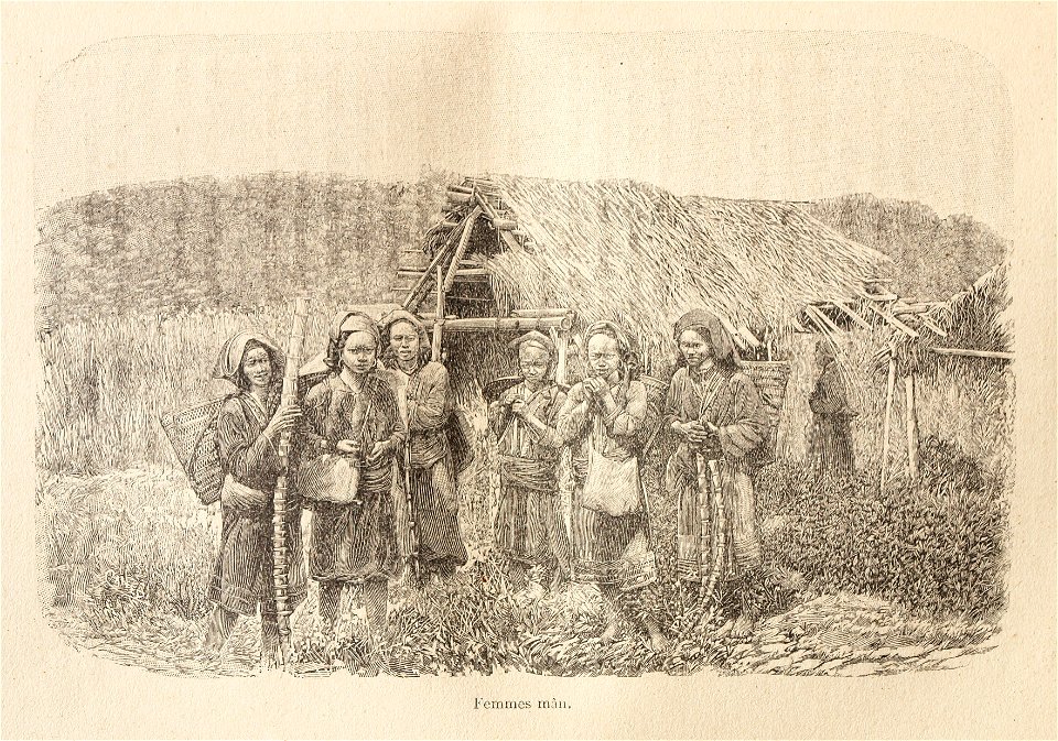 L.Girod-Dix Ans de Haut-Tonkin-1899-femmes mân