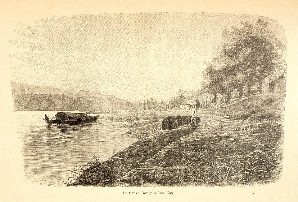 L.Girod-Dix Ans de Haut-Tonkin-1899-Fleuve Rouge à Lao Kay