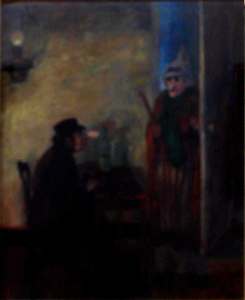 James Ensor (1883) De geërgerde maskers 001