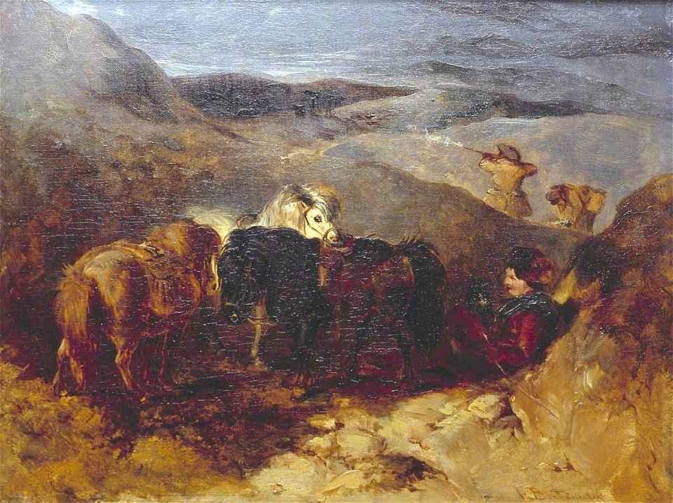 James Bateman (1814-1849) - Highland Scene - T03210 - Tate