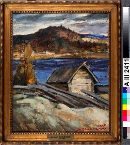 Jalmari Ruokokoski - Syysmaisema - A III 2411 - Finnish National Gallery