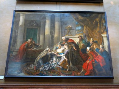 L'évanouissement d'Esther (Louvre, INV 8216)
