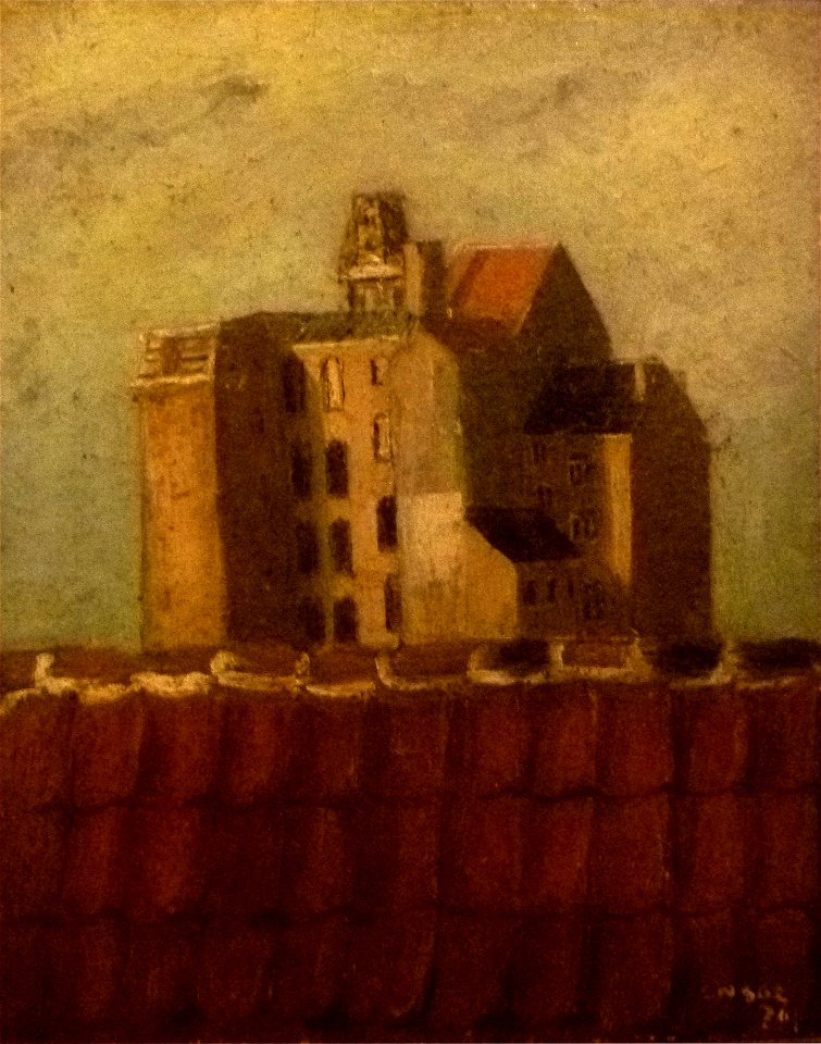 James Ensor (1876) Villa in opbouw 001