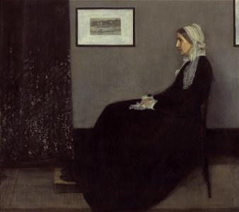 James Abbott McNeill Whistler - Portrait of the Artist's Mother - Google Art Project. Free illustration for personal and commercial use.