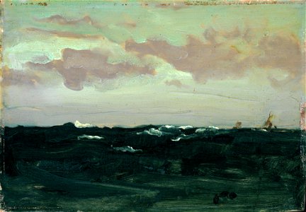 James Abbott McNeill Whistler - Violet and Blue, Among the Rollers - 2006.87 - Detroit Institute of Arts