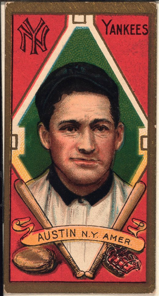 James Austin, New York Yankees, baseball card portrait LCCN2008677873