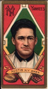 James Austin, New York Yankees, baseball card portrait LCCN2008677873