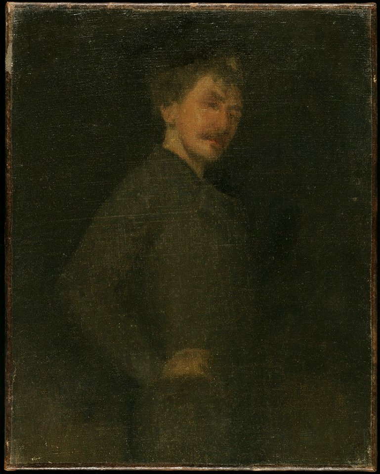 James Abbott McNeill Whistler - Self-Portrait - 1943.930 - Fogg Museum