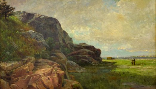 James Brade Sword - Rocks at Conanicut - 1919.1164.1 - Reading Public Museum