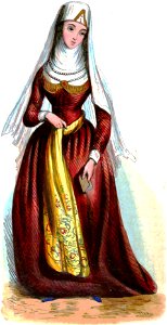 L. Liseet. Georgienne (Asie). Auguste Wahlen. Moeurs, usages et costumes de tous les peuples du monde. 1843
