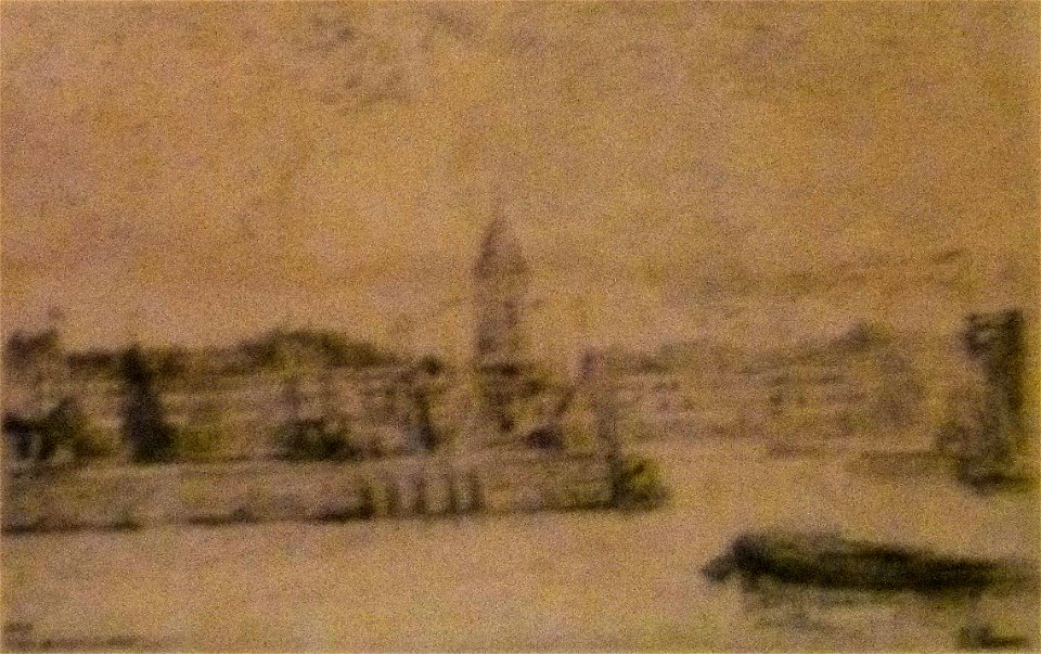 James Ensor (1888) Zicht op de Oostendse haven in het oosten 001