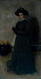 James Abbott McNeill Whistler (1834-1903) - Miss Agnes Mary Alexander - N05964 - National Gallery