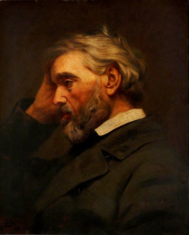 James Archer (1823-1904) - Thomas Carlyle (1795–1881) (after a photograph of 1880 by Elliot and Fry) - 263691 - National Trust