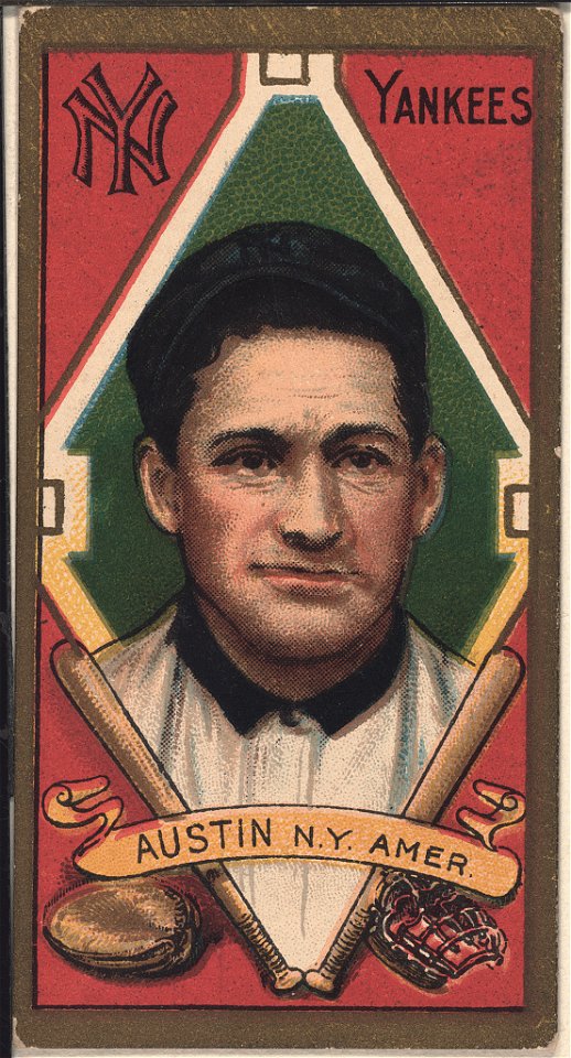 James Austin, New York Yankees, baseball card portrait LCCN2008677873