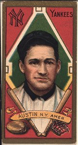 James Austin, New York Yankees, baseball card portrait LCCN2008677873