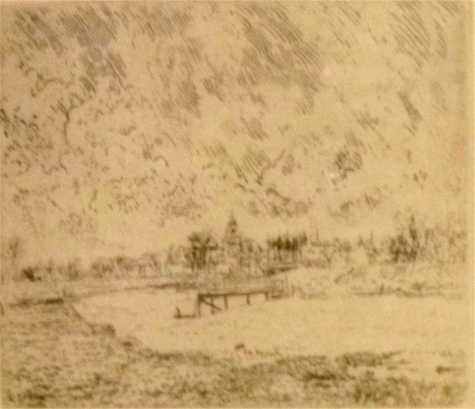 James Ensor (1888) Zicht op Nieuwpoort 001