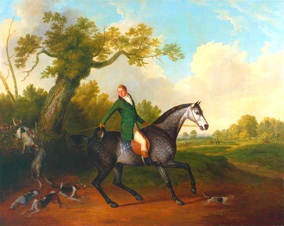 James Barenger (1780-1831) - Jonathan Griffin, Huntsman to the Earl of Derby's Staghounds - T02356 - Tate