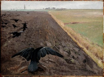 L.A. Ring, Raager på Pløjemarken, 1891, 2016.13, Toledo Museum of Art