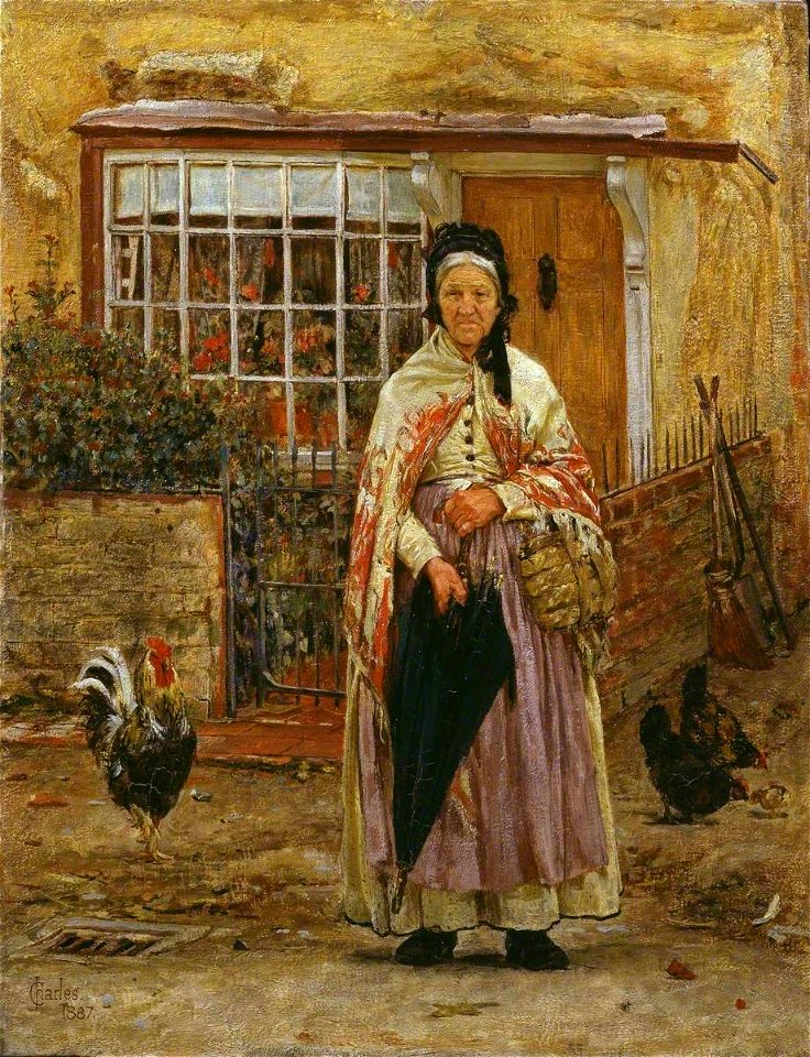 James Charles (1851-1906) - Will It Rain^ - N02119 - National Gallery