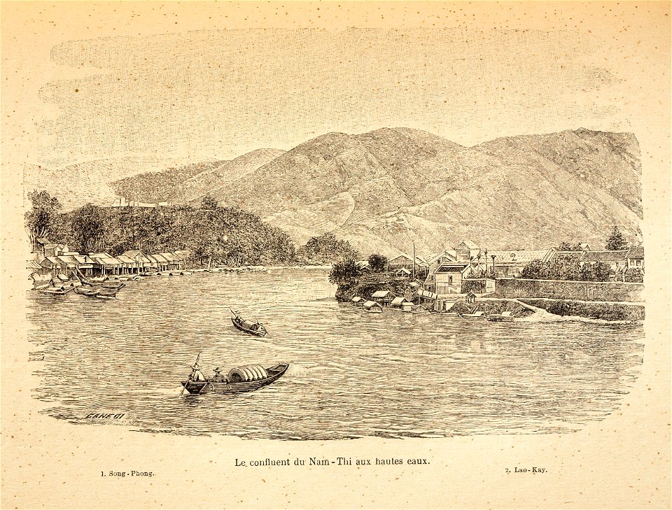 L.Girod-Dix Ans de Haut-Tonkin-1899-confluent du Nam Thi
