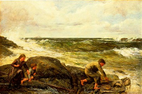 James Clarke Hook - Catching a Mermaid