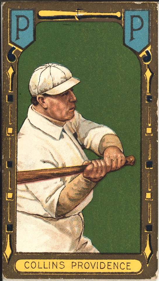 James Collins, Providence Team, baseball card portrait LCCN2008677914