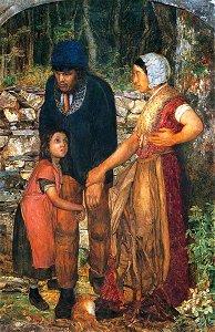 James Campbell (1828-1893) - The Wife's Remonstrance - 1958P8 - Birmingham Museums Trust