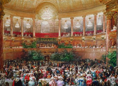 L'Opéra-visite de la reine Victoria 1855FXD