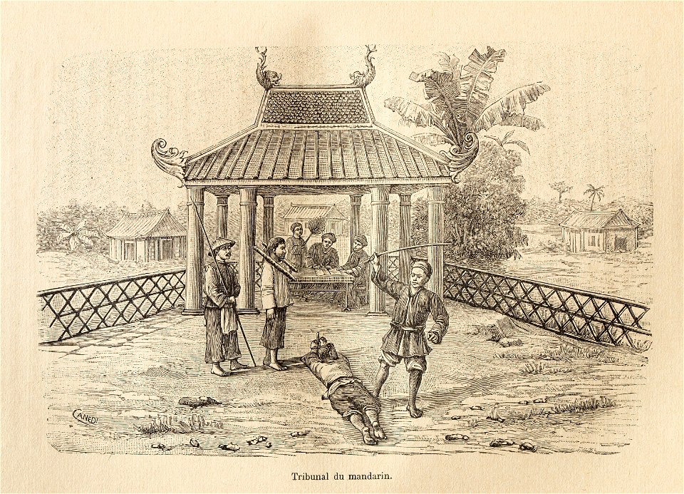 L.Girod-Dix Ans de Haut-Tonkin-1899-justice du mandarin