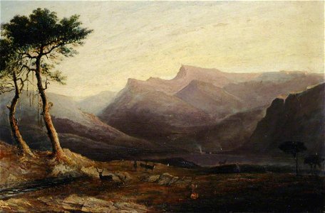 James Eyre (1807-1838) - Loch Gair, Scotland - 290393 - National Trust
