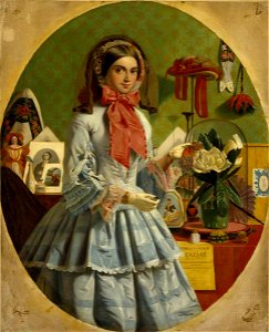 James Collinson (1825-1881) - The Empty Purse (replica of 'For Sale') - N03201 - National Gallery