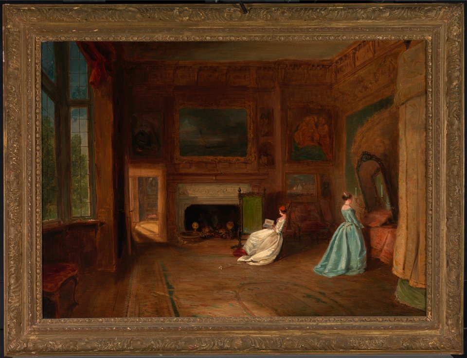 James Holland - The Lady Betty Germain Bedroom at Knole, Kent - Google Art Project