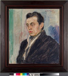 Jalmari Ruokokoski - Portrait of a Man (Yrjö Ramstedt) - A IV 4002 - Finnish National Gallery