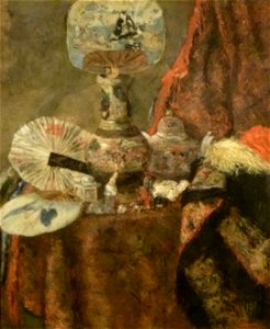 James Ensor (1880) - Stilleven met chinoiserieën 001