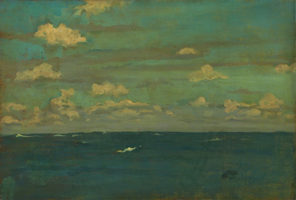 James McNeill Whistler - Violet and Silver - The Deep Sea - 1955.743 - Art Institute of Chicago