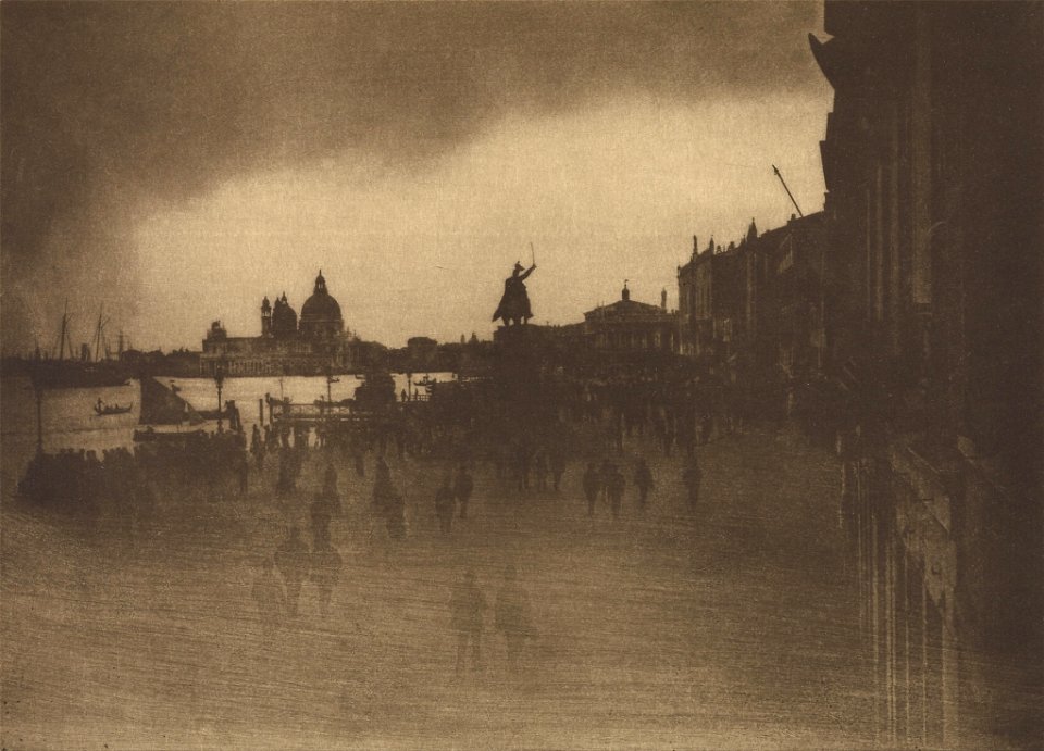 James Craig Annan (Scottish - The Riva Schiavoni, Venice - Google Art Project