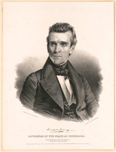 James K. Polk. Governor of the state of Tennessee - from life & on stone by Chas. Fenderich ; printed by P.S. Duval, Lith., Philadelphia. LCCN2012648805