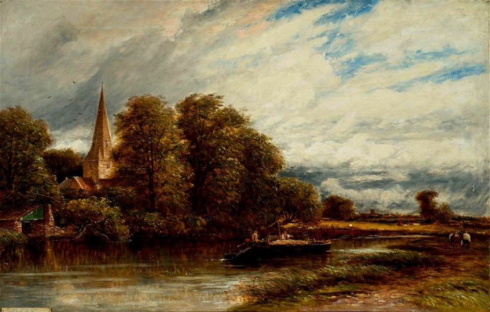 James Orrock - Normanton on Soar, Leicestershire - 1924-5-5 - Auckland Art Gallery
