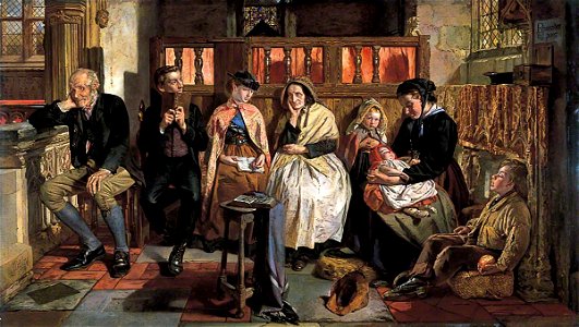 James Lobley (1828-1888) - The Free Seat - 1937P364 - Birmingham Museums Trust