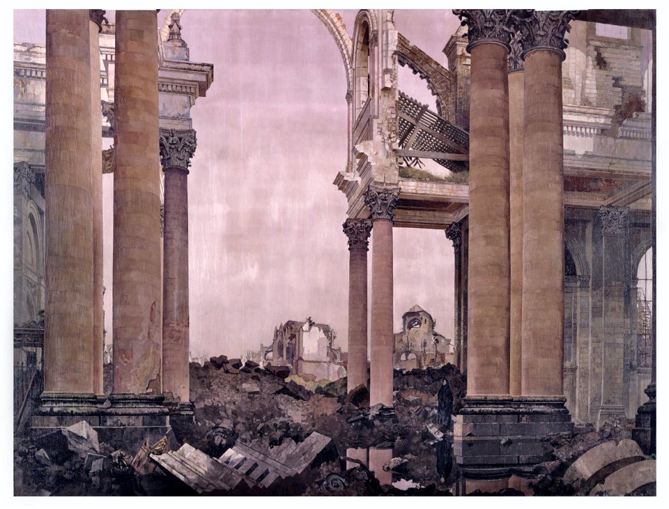 James Kerr-Lawson-Arras, the Dead City (CWM 19710261-0335)