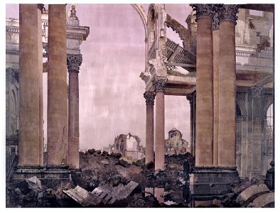 James Kerr-Lawson-Arras, the Dead City (CWM 19710261-0335)