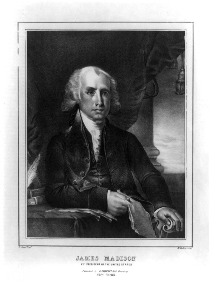 James Madison, 4th president of the United States LCCN2003679975